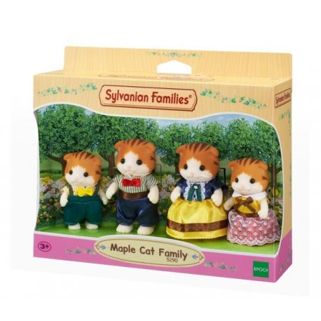 Sylvanian Families 5290 Familia de Gatos Maple
