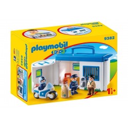 Playmobil® 9382 Comisaría de Policía Maletín 1.2.3