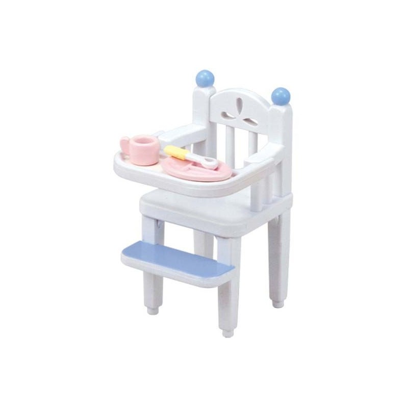 Contenido real de  Sylvanian Families 5221 Trona Bebé