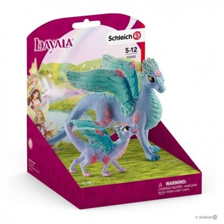 Schleich® 70592 Dragón Florido con Bebé