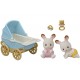 SF 5432 Set Cochecito Gemelar Cabe y Bree