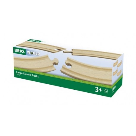 BRIO® 33342 Vías Curvas Largas