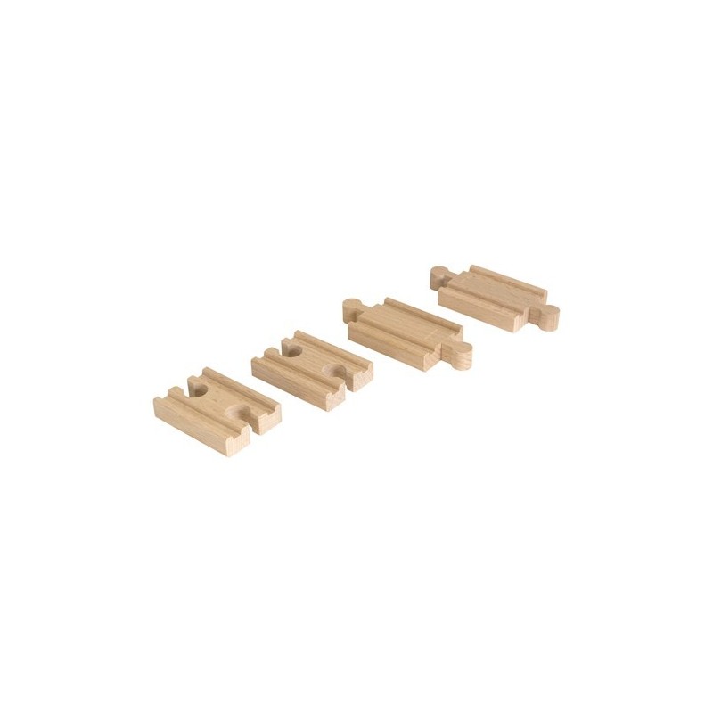 Contenido de BRIO® 33393 Pack Vías Rectas Mini