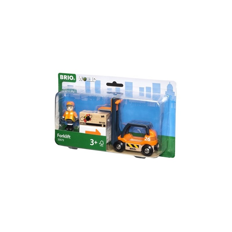 Contenido de BRIO® 33573 Carretilla Elevadora