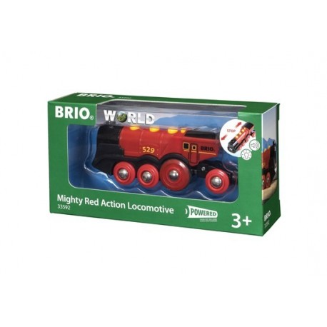 BRIO® 33592 Poderosa Locomotora Roja
