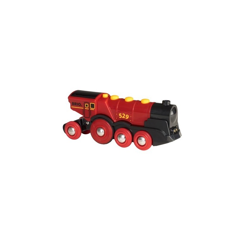 Contenido de BRIO® 33592 Poderosa Locomotora Roja
