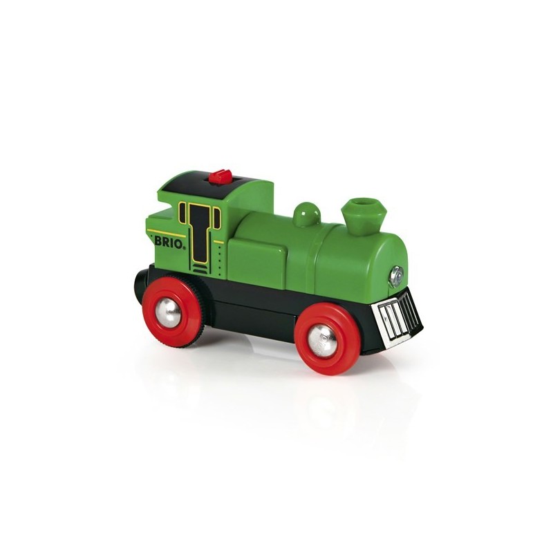 Contenido de BRIO® 33595 Locomotora a Pilas Verde