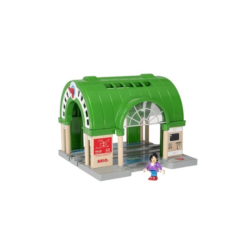 Contenido de BRIO® 33649 Estación Central de Trenes