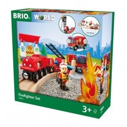 BRIO® 33815 Circuito Tren de Bomberos