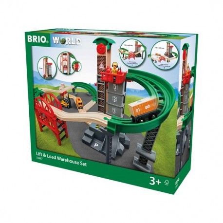 BRIO® 33887 Conjunto de Almacén de Carga y Descarga