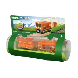 BRIO® 33891 Tren de Mercancías  y Túnel