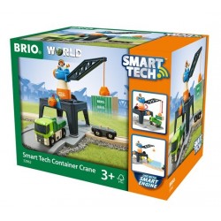 BRIO® 33962 Grúa de Contenedores Smart Tech 