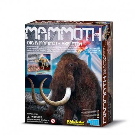 4M Esqueleto de Mammoth 