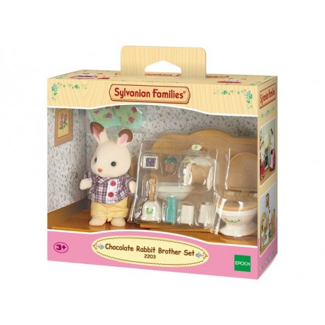 Sylvanian Families 5015 Set Hermano Conejo Chocolate