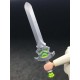 AR_0217 Espada Acero Diamante Verde