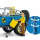 Schleich® 41464 Todoterreno con Asentamiento de Dinosaurios