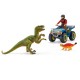 Schleich® 41466 Huida en Quad de un Velociraptor
