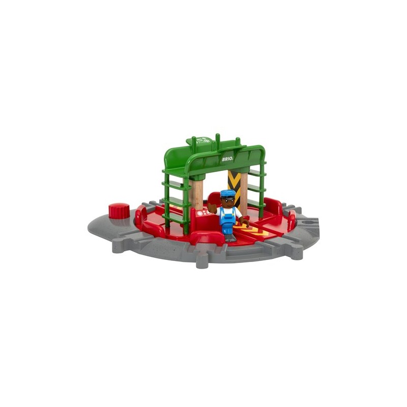Contenido de BRIO® 33476 Plataforma Giratoria con Figura