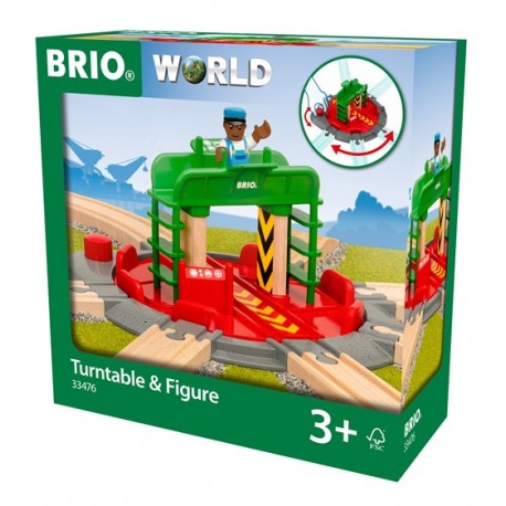 BRIO® 33476 Plataforma Giratoria con Figura