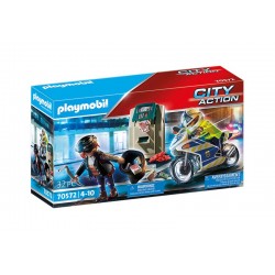 Playmobil® 70572 Moto de Policía: persecución del ladrón de dinero