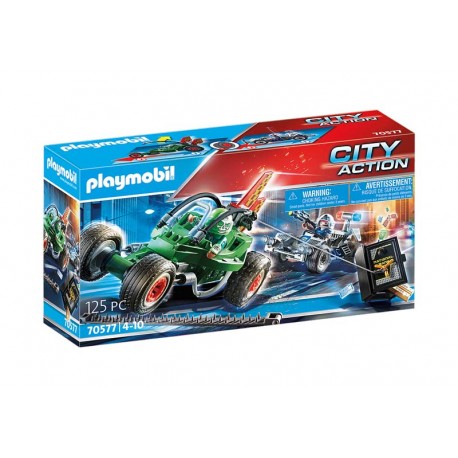 Playmobil® 70577 Kart Policial: persecución ladrón de caja fuerte