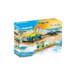 Playmobil® 70436 Coche de Playa con Canoa