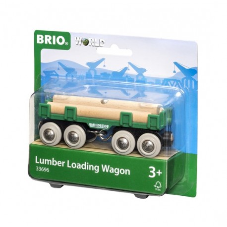 BRIO® 33696 Vagón de Carga de Troncos