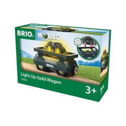 BRIO® 33896 Vagón de Oro con Luz