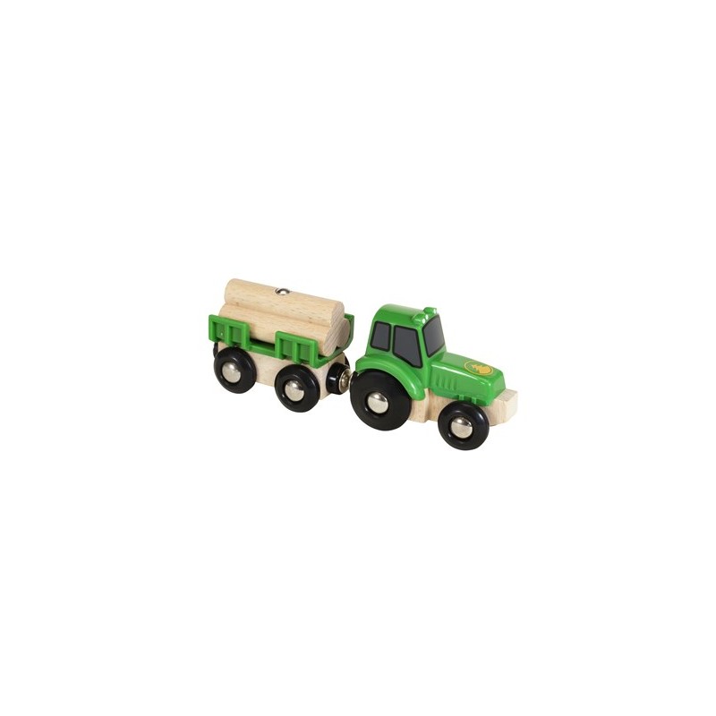 Contenido de BRIO® 33799 Tractor con Remolque
