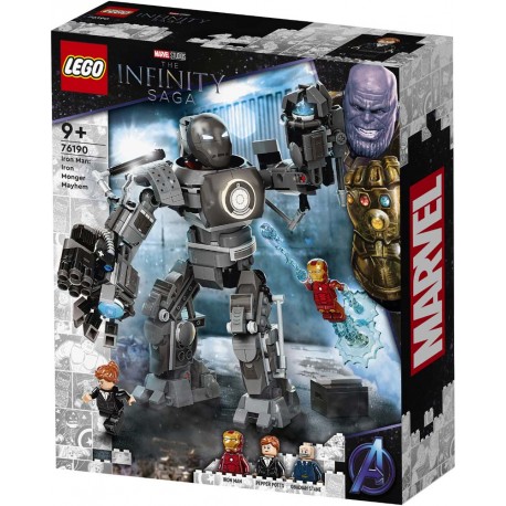 Párrafo Seducir Pigmento LEGO® 76190 Iron Man: Caos de Iron Monger