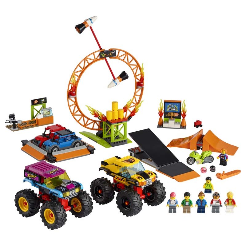 Contenido de LEGO® 60295 Espectáculo Acrobático: Arena