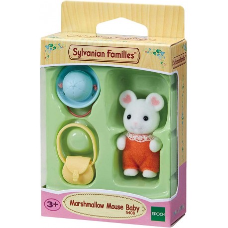 Sylvanian Families SF 5408 Alberto Bebé Ratón Marsmallow