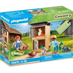 Playmobil® 70675 Set de Regalo Alimentar a los Conejos