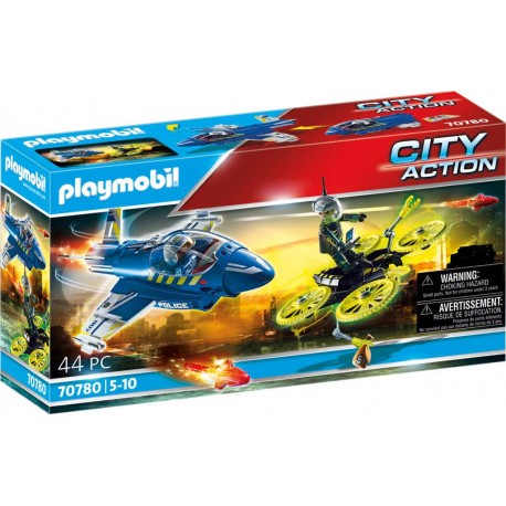 Playmobil® 70780 Policía Avión: Persecución del Dron