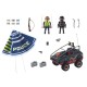Playmobil® 70781 Policía Paracaídas: Persecución del Vehículo Anfibio