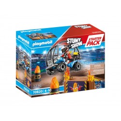 Playmobil® 70820 Stuntshow: Quad con Rampa de Fuego