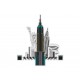 Mon Petit Art:  3D Color City - Nueva York para Colorear