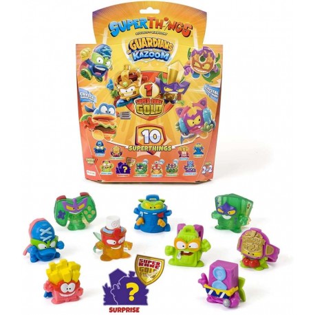 SUPERTHINGS Pack 10 Rojo,  Guardians of Kazoom