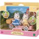 Sylvanian Families 5637 Hermanos Husky en Tándem