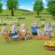 Sylvanian Families 5637 Hermanos Husky en Tándem