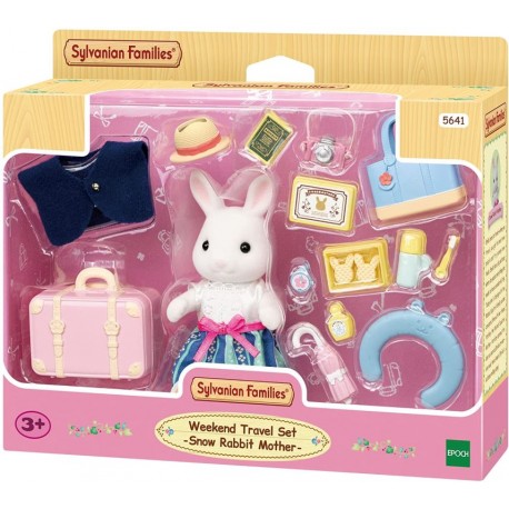 Sylvanian Families 5641 Set de Viaje de Fin de Semana Madre Conejo