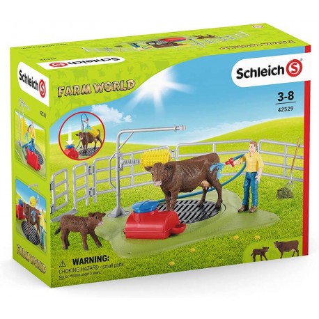Schleich® 42529 Estación de Lavado para Vacas