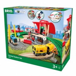 BRIO® 33989 Set de Tren con Estación Central
