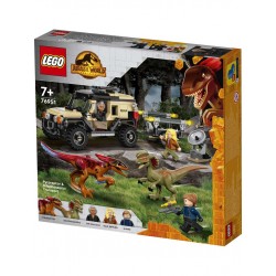 LEGO® 76951 Transporte del Pyrorraptor y el Dilofosaurio
