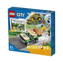 LEGO® 60353 Misiones de Rescate de Animales Salvajes