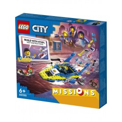 LEGO® 60355 Misiones de Investigación de la Policía Acuática