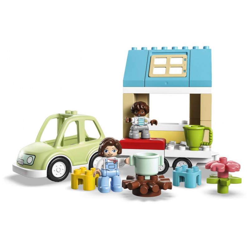 Contenido de LEGO® 10986 Casa Familiar con Ruedas