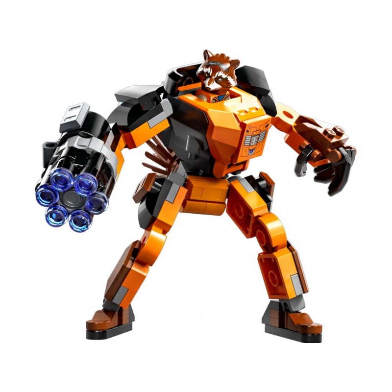 Contenido de LEGO® 76243 Armadura Robótica de Rocket