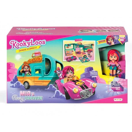 KookyLoos Doll Mia´s Kooky Caravan 