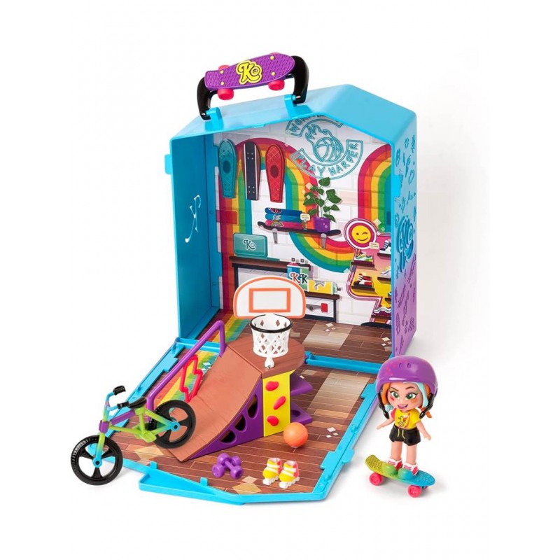 Contenido de KookyLoos Lizzie´s Pop Up Sport Shop